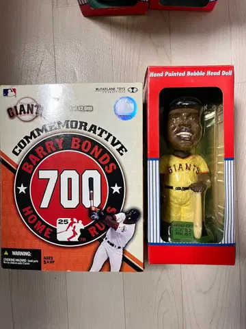 베리본즈 보블헤드 피규어 2개 세트