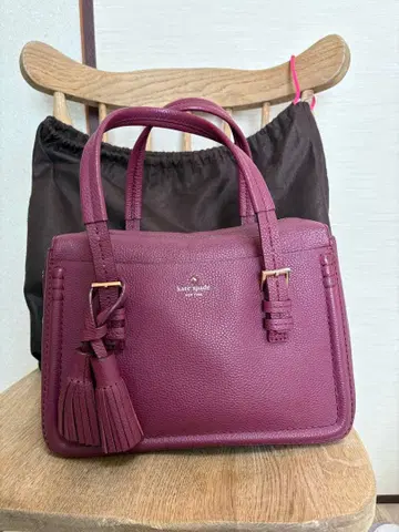 kate spade / 보스턴 백 / 숄더 / 버건디