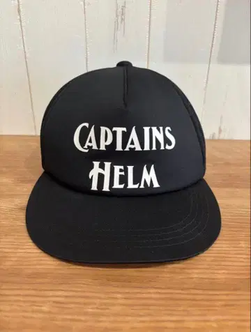 CAPTAINS HELM 메쉬 캡 블랙 캡틴스 헬름