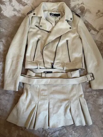 ZARA 라이더 자켓 & 스커트 세트