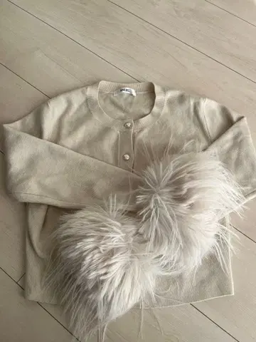 SNIDEL 베이지 가디건 ONE SIZE