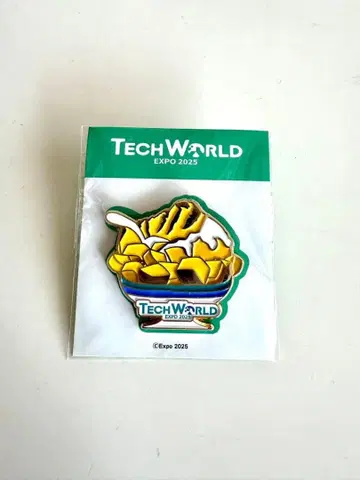 간사이 만박 TECHWORLD 대만 핀 배지 익명 당일 발송