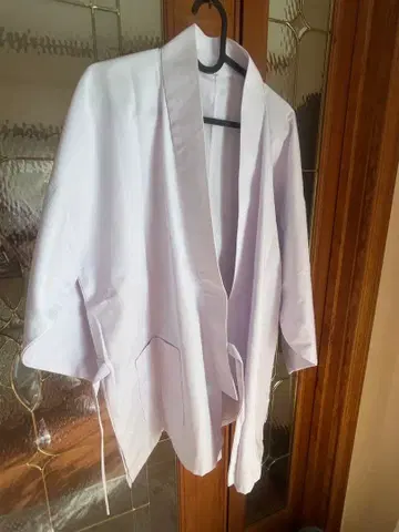 화이트 사부이 남녀 공용 L 사이즈