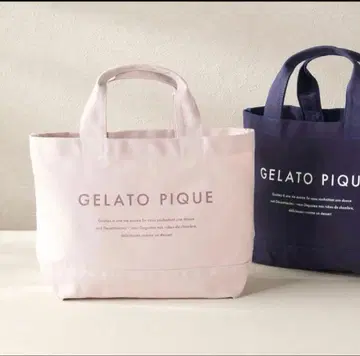 미사용 새상품 택 포함 젤라또피케 토트백 핑크 토트 미니 토트