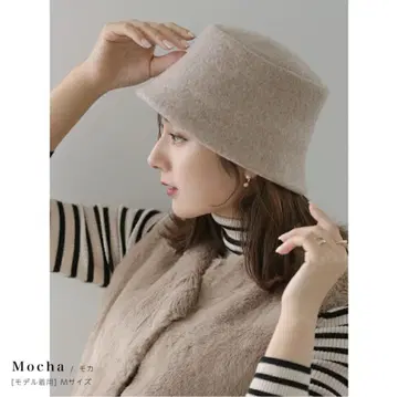 [ 미사용 새상품 ] 울 버킷햇