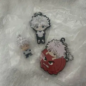 HUNTER x HUNTER 키루아 메지루시 액세서리 러버 마스코트