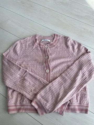 SNIDEL 핑크 가디건 원사이즈