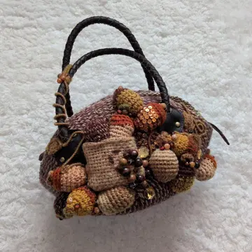 새상품급 mixage 미 나무 열매 핸드백