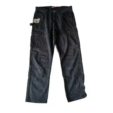Wrangler 블랙 카고 팬츠