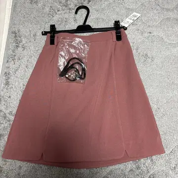 INGNI 사다리꼴 스커트 사이즈 38 핑크 벨트 포함