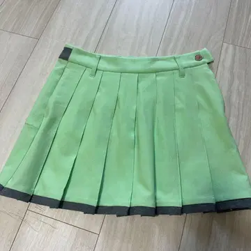 DESCENTE 골프웨어 플리츠 스커트 여성용 SS 사이즈