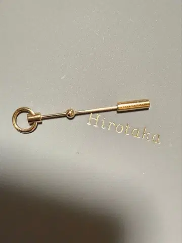 Hirotaka 도어 노커 한쪽 귀걸이 (본체와 원형 부품)