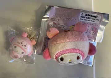 치이카와 산리오 플로키 피규어 앞머리 클립