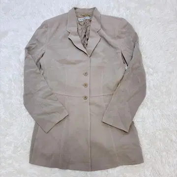 [새상품급] 엠포리오 아르마니 자켓 이탈리아제 울 롱 베이지