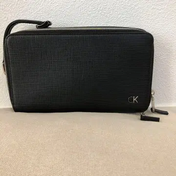 CK CALVIN KLEIN 시케이 캘빈클라인 천연 가죽 세컨드 백