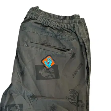 컨디션 최상 산타크루즈 여성용 캐주얼 팬츠 M 사이즈 카키