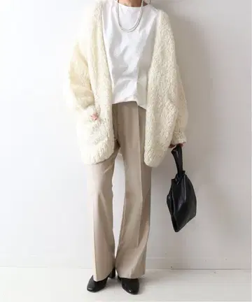 FRAMe WORK 속기모 스트레치 플레어 팬츠