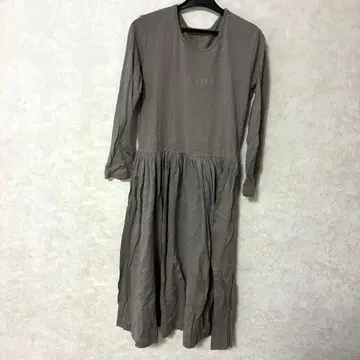 PINK HOUSE 그레이 롱 원피스 레트로 매니아