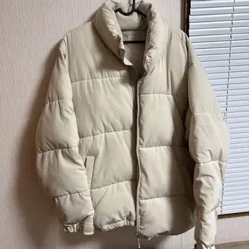 WEGO/볼륨 하이넥 패디드 자켓