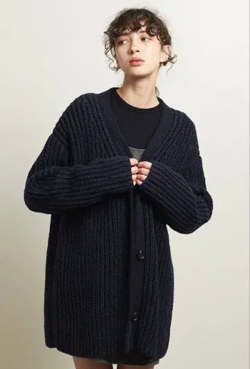 [ 시착만 한 상품 ] ATTISESSION 아제 빅 가디건