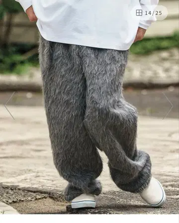 CAMBIO 멜톤 와이드 팬츠 새상품