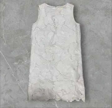 GRACE CONTINENTAL 컷워크 레이스 원피스