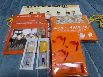 모스버거 하이큐 썸머 럭키백 츠키시마 케이