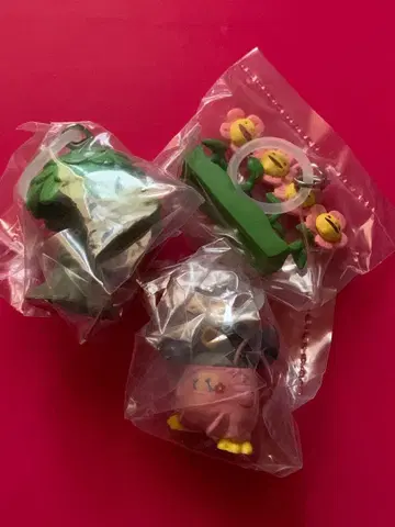 니코니코푼 메지루시 가챠 마스코트 3종 세트