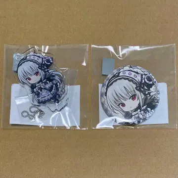 마루쿠지 로젠 메이든 수은등 캔뱃지 아크릴 스탠드 컨트리 Style 2점