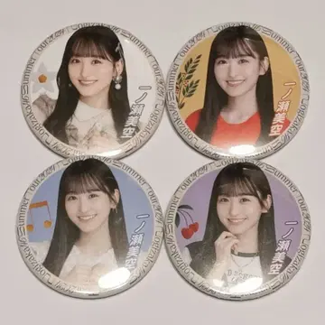 이치노세 미쿠 캔뱃지 한여름 전국 투어 2024 4종 세트