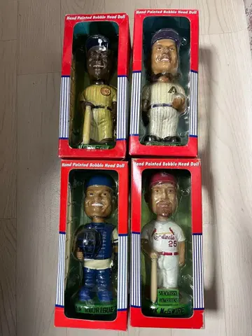 MLB 새미 소사, 랜디 존슨, 맥과이어, 이반 로드리게스 보블헤드