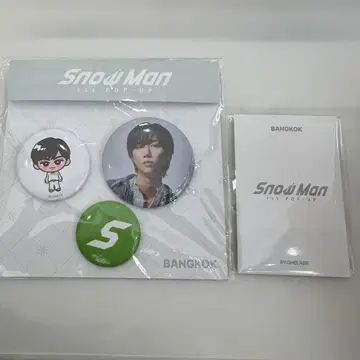 Snow Man 팝업 방콕 아베 료헤이 세트