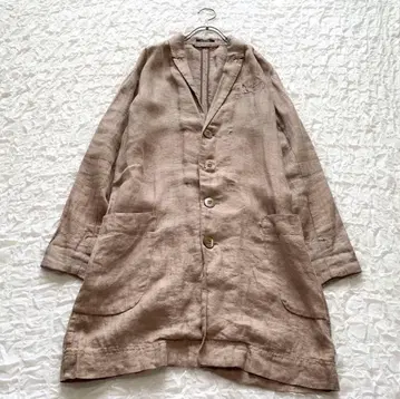 파드칼레 린넨 오버 사이즈 자켓 린넨100% 겉옷 얇은 소재 코트
