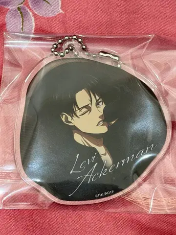 진격의 거인 가라오케의 철인 리바이 아크릴 키링