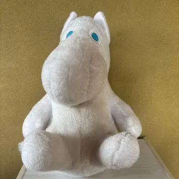 무민 봉제 인형 본체 화이트