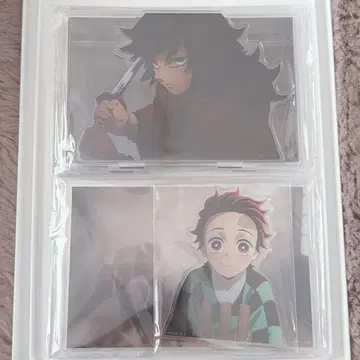 귀멸의 칼날 장면 그대로 아크릴 스탠드 토미오카 기유 카마도 탄지로
