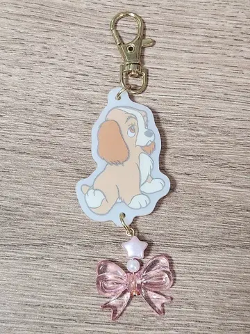 디즈니 시크릿 키체인 레이디