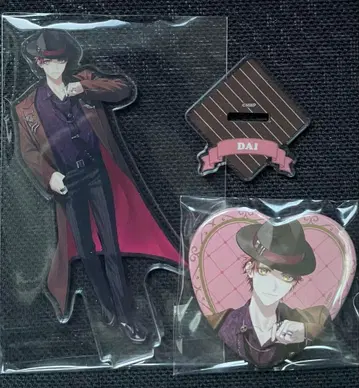 HoneyWorks 하니와 훼미리마트 아크릴 스탠드 캔뱃지 DAI