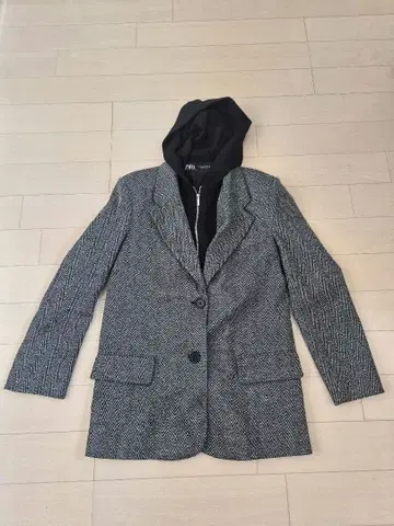 자라 헤링본 무늬 자켓