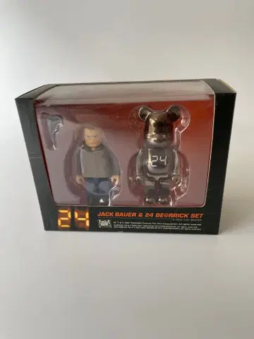 Jack Bauer & 24 Bearbrick Set 100%