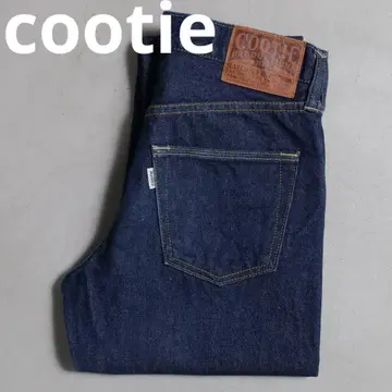 cootie 쿠티 새상품급 데님 청바지 팬츠 다크 네이비 진청 레어 S