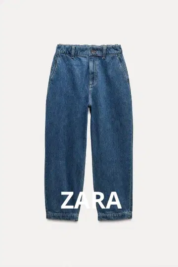 ZARA 하이웨스트 데님 팬츠 EU36