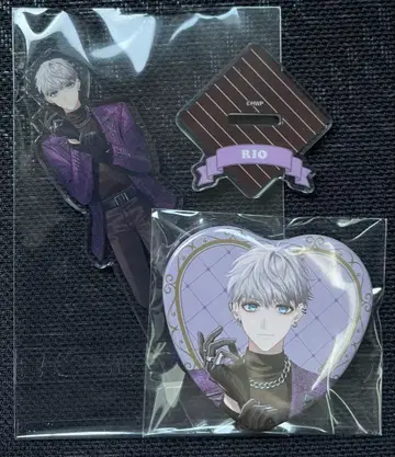 HoneyWorks 하니와 훼미리마트 아크릴 스탠드 캔뱃지 RIO