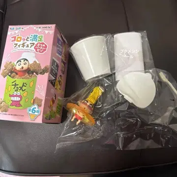 짱구는 못말려(크레용 신짱) 골고루 만족 피규어 간식 파티다