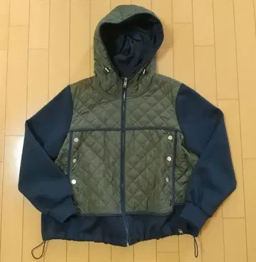 센소유니코 Dw2R 퀼팅 자켓 후드티