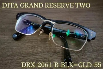 DITA GRANDRESERVE TWODRX2061-B-BLK-GLD55