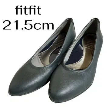 새상품급 fitfit 네이비 21.5cm 웨지솔 컴포트 신발