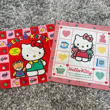 레트로 산리오 헬로키티 손수건