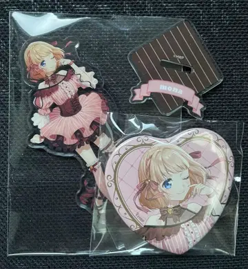 HoneyWorks 하니와 훼미리마트 아크릴 스탠드 캔뱃지 mona