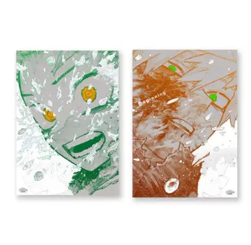 히로아카 원화전 A2 아트 포스터 2장 세트 The Beginning